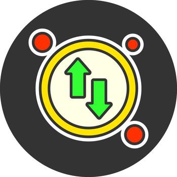 direcciones botón navegación gris circulo icono vector