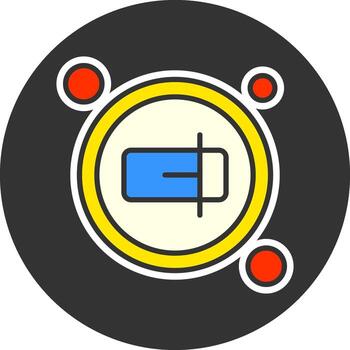 Rename Button Navigation Grey Circle Icon vector