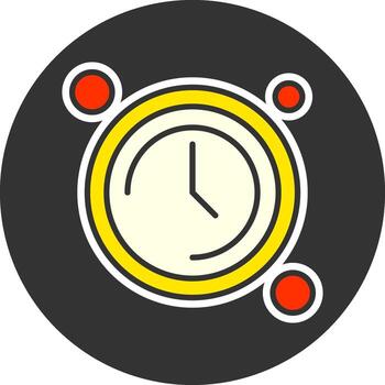 histroy botón navegación gris circulo icono vector