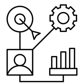 cliente base de datos icono vector