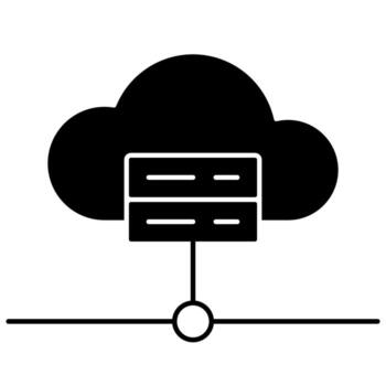Elastic Hosting Icon vector