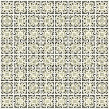 decorativo cuadrado ornamento geométrico modelo antecedentes vector