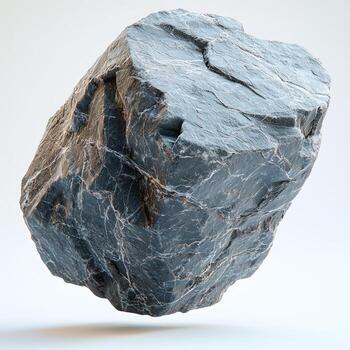 flotante rock destacando natural textura y geológico belleza en minimalista ajuste foto