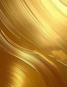 Golden textured finish with a raw brushed appearance, featuring a pure gold design backdrop photo