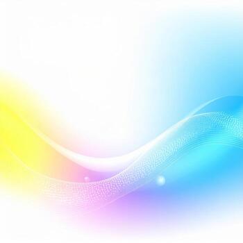 vibrante 3d resumen antecedentes presentando vistoso gradientes, inspirado en la tecnología componentes, y ola patrones foto