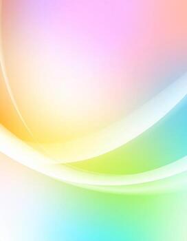 Vivid 3D gradient backdrop with abstract colors, futuristic motifs, and flowing wave patterns photo