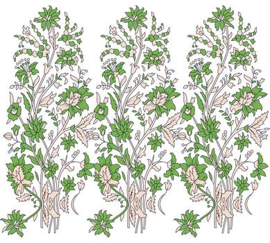 flores sin costura modelo para textil, modelo llena, superficie, impresión vector