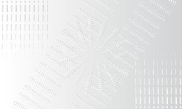 futurista blanco geométrico tecnología antecedentes con 3d punto y línea modelo vector