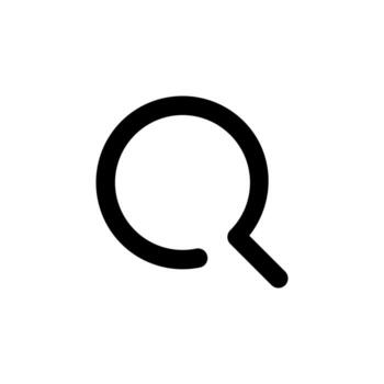 buscar herramienta sólido icono para usuario interfaz vector