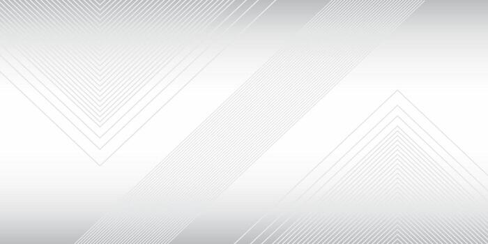 Minimal White Geometric Gradient Background with Line Arrows vector