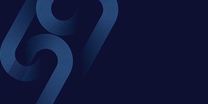 Dark Abstract Background with Blue Curved Line Design Minimal Tech Style Graphics vector