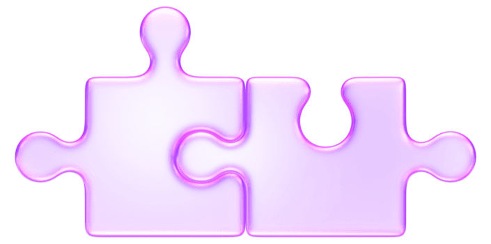 3d enigma peça ícone dentro suave vidro estilo, representando conexão, trabalho em equipe, problema resolvendo, e integração png