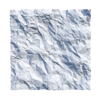 estropeado blanco papel textura con oscuridad y arrugas creando áspero superficie modelo png