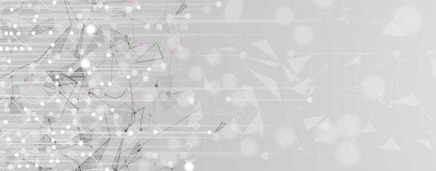 The abstract technology grey background for science and business presentation. vector