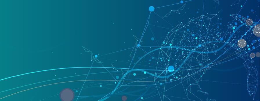 The abstract technology background for science and business presentation. vector