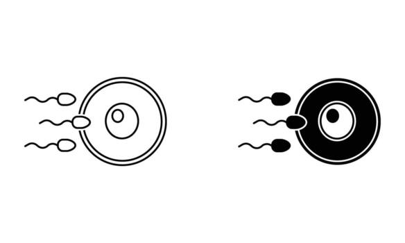 Concept of fertilization vector