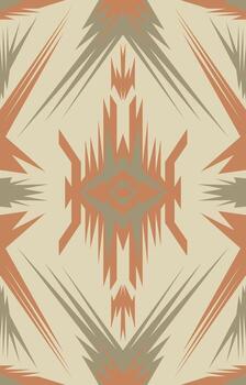 azteca color patrón, indígena tribal patrón, gente modelo vector