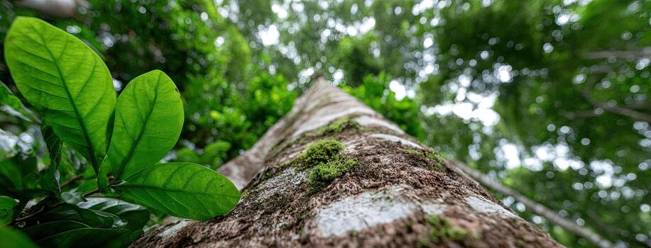 A tree in the rainforest photo