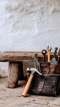 Tools in a toolbox photo