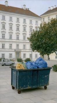 A large building with a large tree in front of it photo
