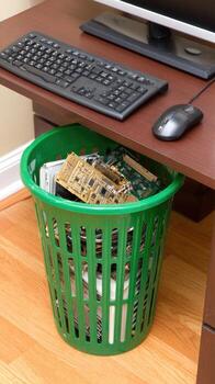 A computer monitor photo