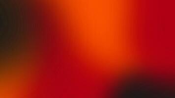 Abstract Blurred Animation Fiery Orange Molten Red Charcoal Ash Gradient Lava Intensity Slow Motion Background Loop video