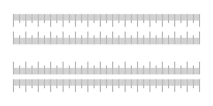 Chart 15 centimeters. Metric rulers. Set of scale for ruler. Measuring tool. Centimeter scale icons. Metrics indicator fifteen cm. Measuring scale icon template. Length, height, distance, sewing tool. vector