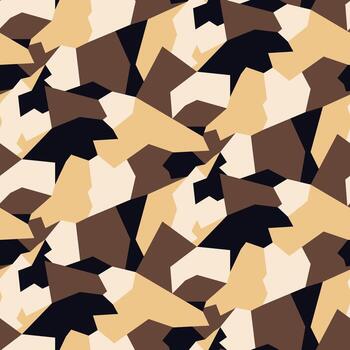 geometric modern camouflage texture pattern vector