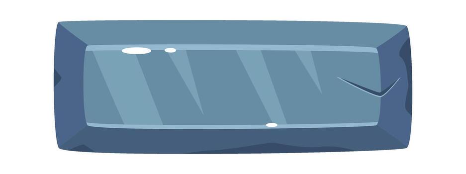 Rectangle Web Game Button Illustration vector