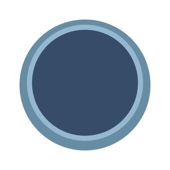 Round Game Button vector
