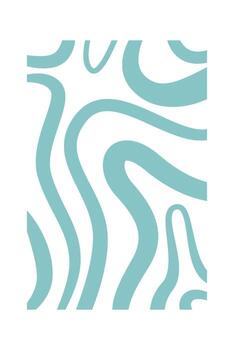 Abstract Curved Rectangle Pattern vector