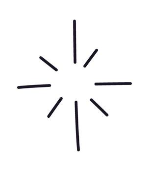 Lined Simple Flash vector