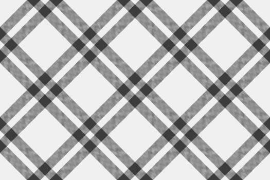 Elegant grayscale plaid pattern. Subtle herringbone texture adds depth to this sophisticated design, perfect for textile prints, website backgrounds, or fashion designs. vector