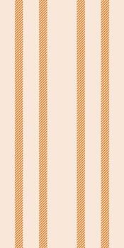 Elegant vertical stripes in warm orange on a creamy background. Perfect for textile design, website backgrounds, or print projects needing a simple, yet sophisticated aesthetic. vector