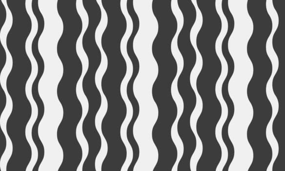 Abstract grayscale wavy stripes pattern. Perfect for backgrounds, website design, textile prints, or modern art projects. vector