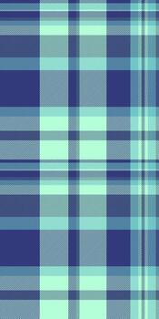 Seamless teal and navy plaid pattern. Perfect for textile design, website backgrounds, or fashion projects. This calming, structured design evokes feelings of comfort and sophistication. vector