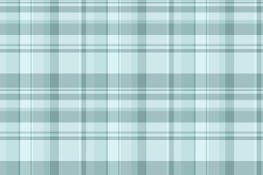Serene aqua and grey plaid pattern. Perfect for textile design, website backgrounds, or crafting projects. This calming, subtle texture evokes feelings of peace and tranquility. vector