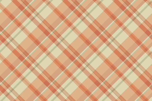 Warm, inviting plaid pattern with intersecting lines in earthy tones. Ideal for textiles, backgrounds, or designs requiring a touch of rustic charm. Versatile timeless. vector