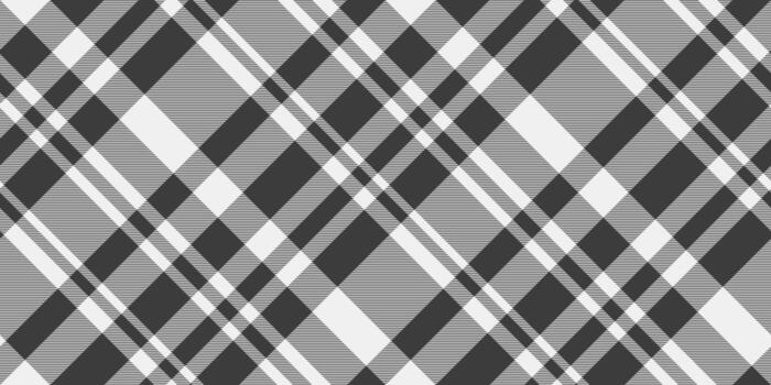 Elegant grayscale plaid pattern. Perfect for textile design, website backgrounds, or packaging. Subtle texture adds visual interest. vector