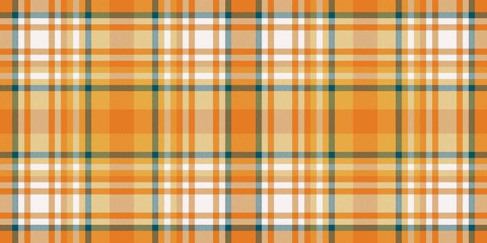 vibrante otoñal tartán modelo en calentar naranjas, cremas, y sutil verduras. Perfecto para textil diseño, temática de otoño proyectos, o agregando un toque de rústico encanto a tu trabajar. vector