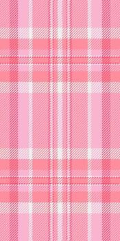 Path seamless plaid tartan, underwear fabric textile . Up background check texture pattern in red and light colors. vector