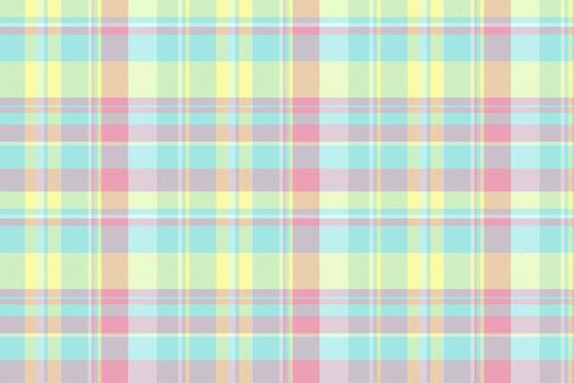 Pastel plaid pattern. A gentle, versatile backdrop. Ideal for textiles, web design, creative projects seeking a soft, calming aesthetic. Use for spring themes. vector
