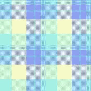 pastel tartán modelo en suave blues, verduras, y amarillos. ideal para textil diseño, antecedentes, o sitio web gráficos. esta calmante, repitiendo diseño evoca sentimientos de serenidad y primavera. vector
