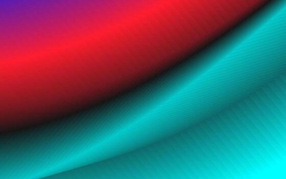 Abstract gradient background red and teal vector
