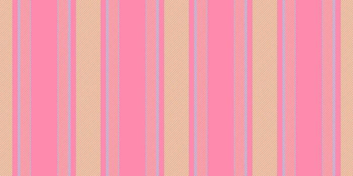 Cdvertising vertical fabric background, rosa texture seamless pattern. Sustom stripe textile lines in red and yellow colors. vector