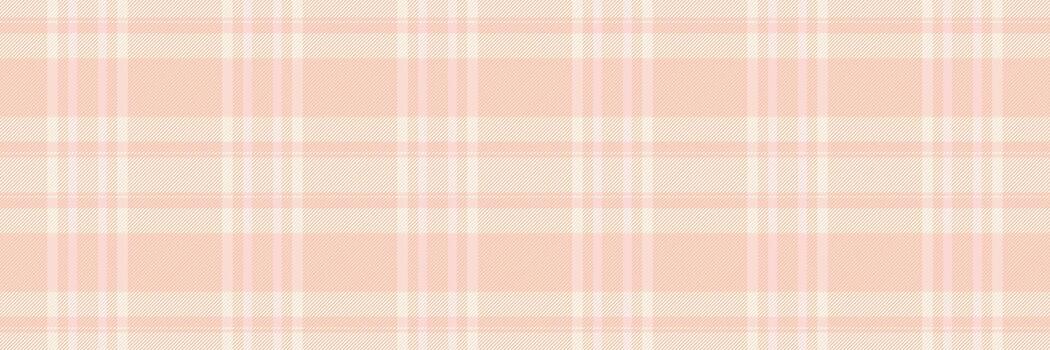 delicado pastel rosado y crema tartán modelo. Perfecto para antecedentes, textil diseños, o sitio web plantillas. esta sutil, suave textura evoca sentimientos de serenidad y feminidad. vector