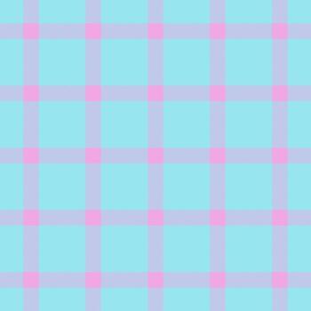 Soft, pastel plaid pattern. Serene aqua and rose hues create a gentle, versatile backdrop. Ideal for childrens designs, textiles, and calming visuals. vector