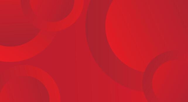 Modern red circle shape abstract gradient background vector