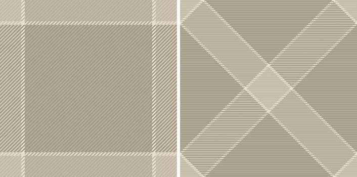 Elegant neutral plaid patterns. Perfect for textile design, website backgrounds, or fashion projects. Subtle textures add visual interest. Sophisticated and versatile design for modern aesthetics. vector