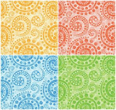 Set background with a pattern. vector